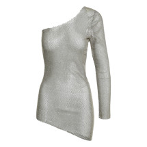 [Santa Brands] Long sleeve dress FW23 ONESLEEVEDRESS_GOLDEN