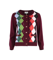 [GANNI] Cardigan FW25 K25322720_730