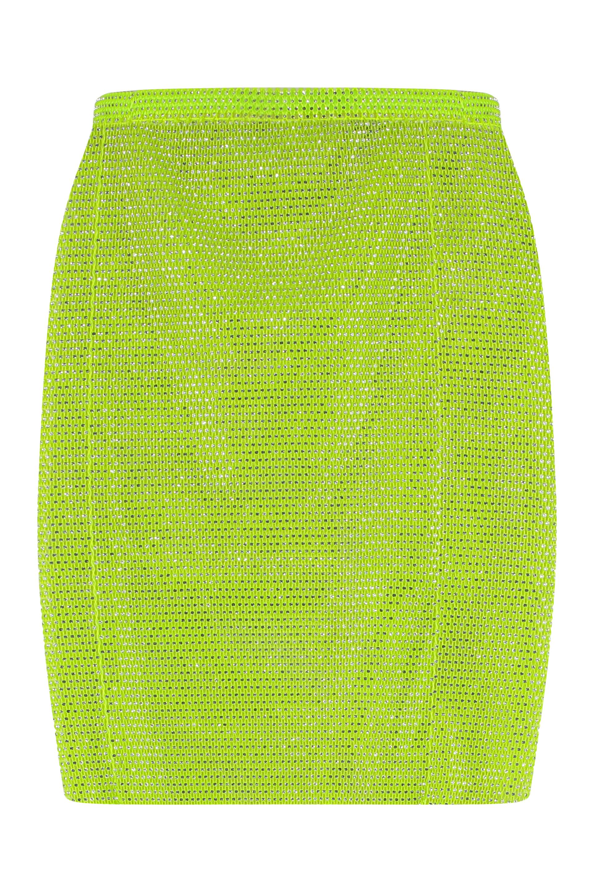 [Santa Brands] Mini skirt FW23 MINITRANSPARENTSKIRT_NEONLIME
