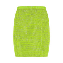 [Santa Brands] Mini skirt FW23 MINITRANSPARENTSKIRT_NEONLIME