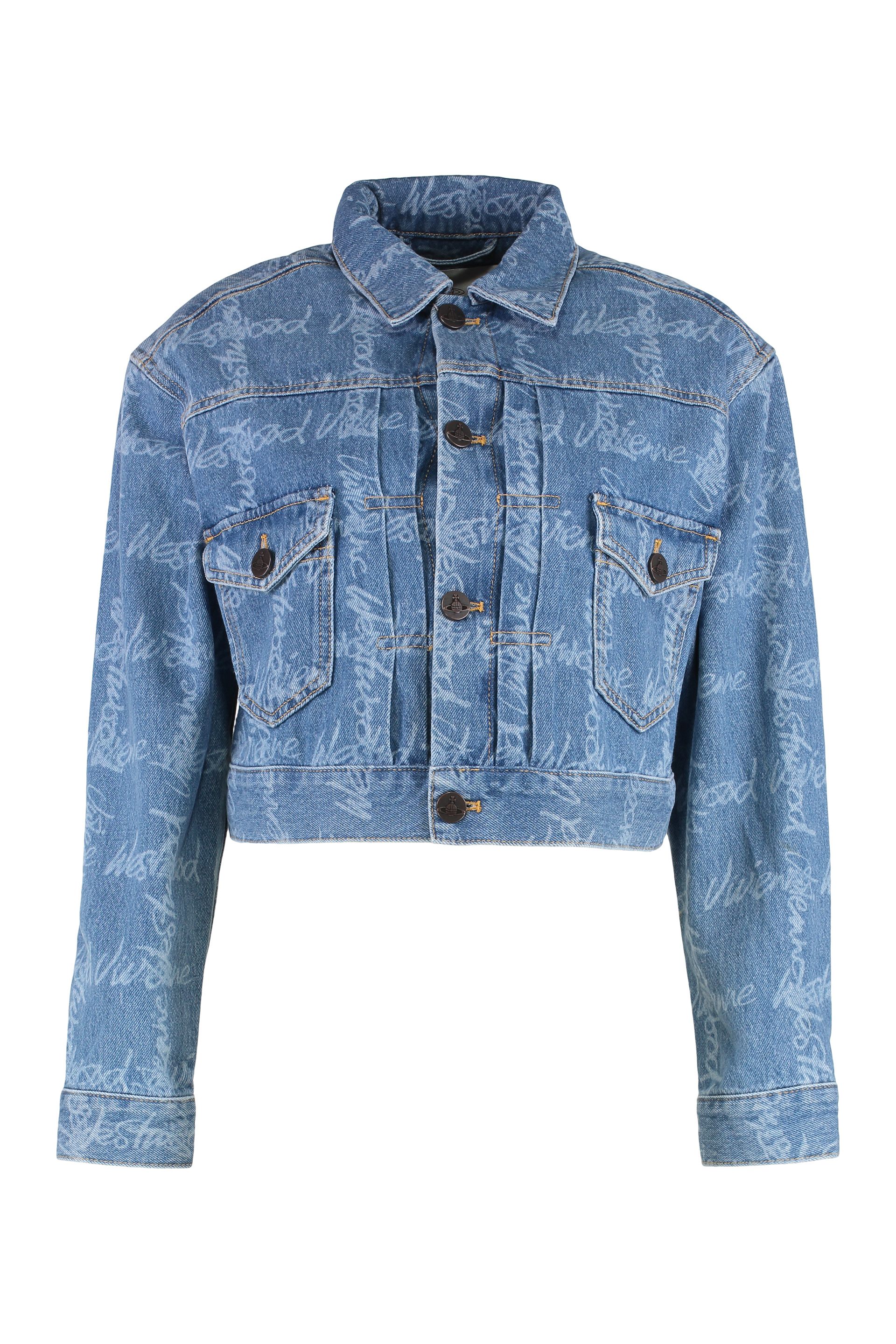 [Vivienne Westwood] Denim Jacket SS25 19010018W014I_K306