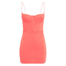 [Alex Perry] Sleeveless dress SS23 D960_STRAWBERRY