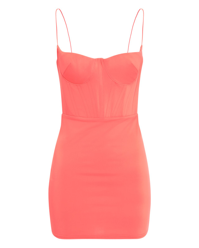 [Alex Perry] Sleeveless dress SS23 D960_STRAWBERRY