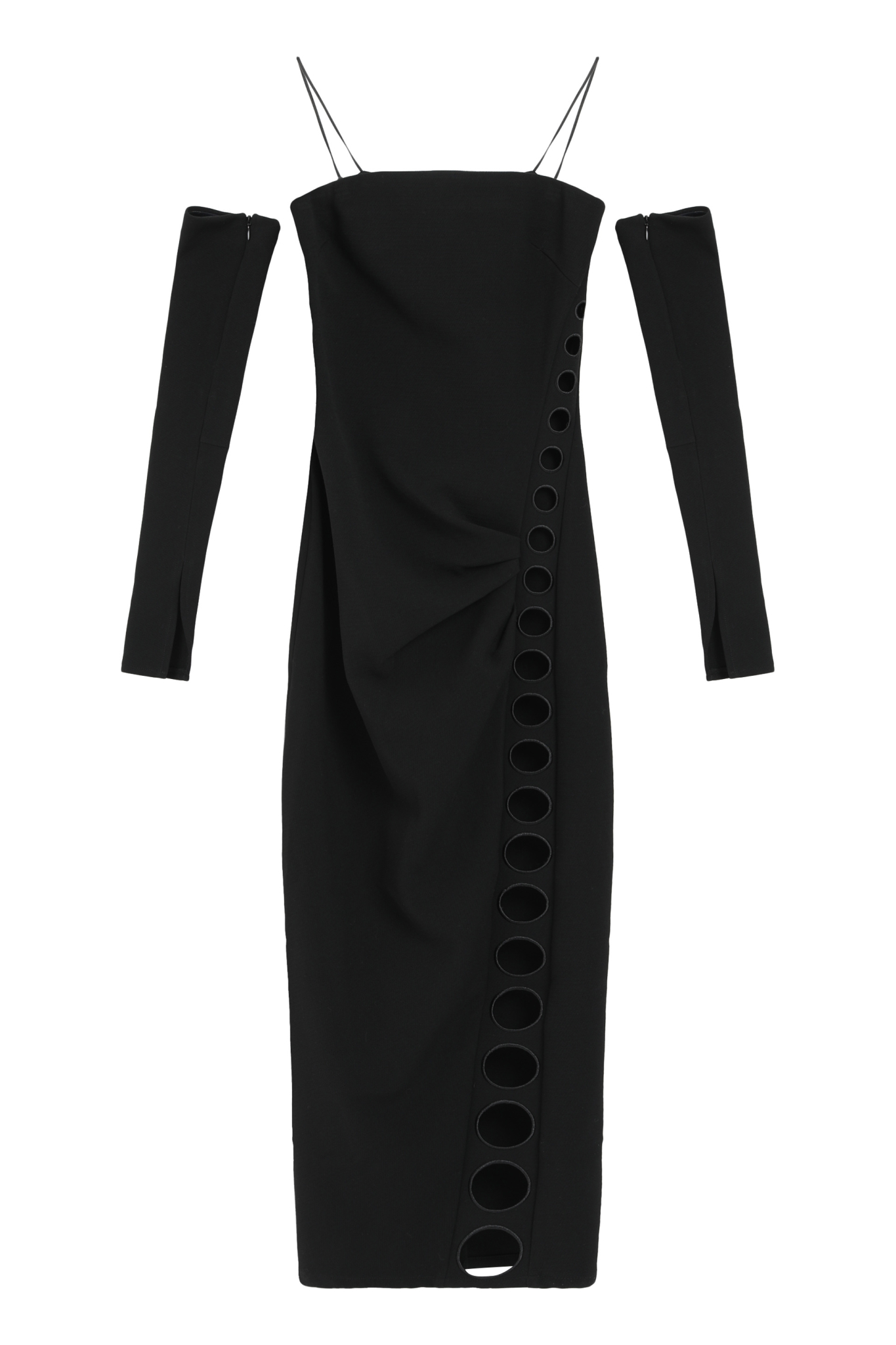 [Cult Gaia] Long sleeve dress SS23 DR2548SU_BLK