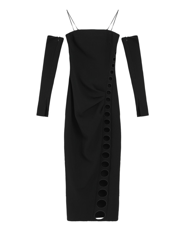 [Cult Gaia] Long sleeve dress SS23 DR2548SU_BLK