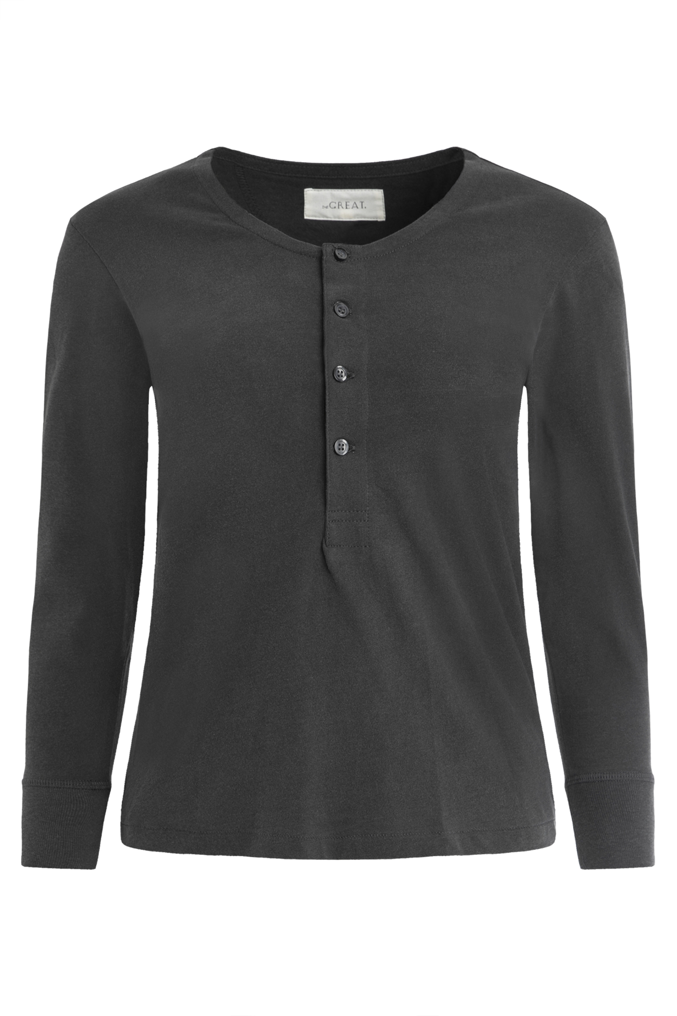 [The Great] T-shirts Long Sleeve FW23 T1196811_WSBLK