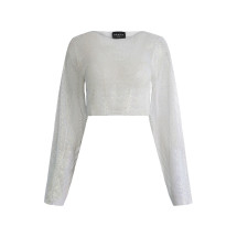 [Santa Brands] T-shirts Long Sleeve FW23 DIAMONDTOPWIDESLEEVE_WHITE