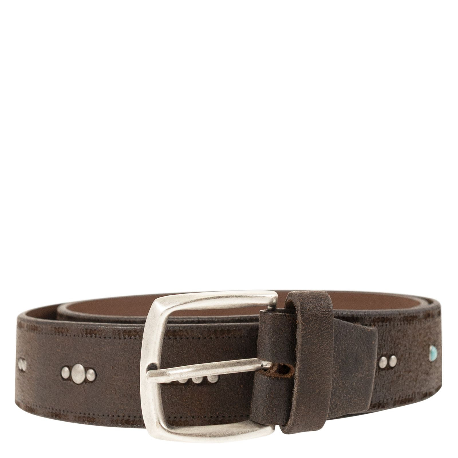 [ALBERTO LUTI] Belt CO 815/35 MORO