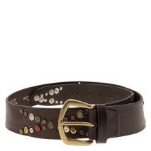 [ALBERTO LUTI] Belt CO 822/35 MORO