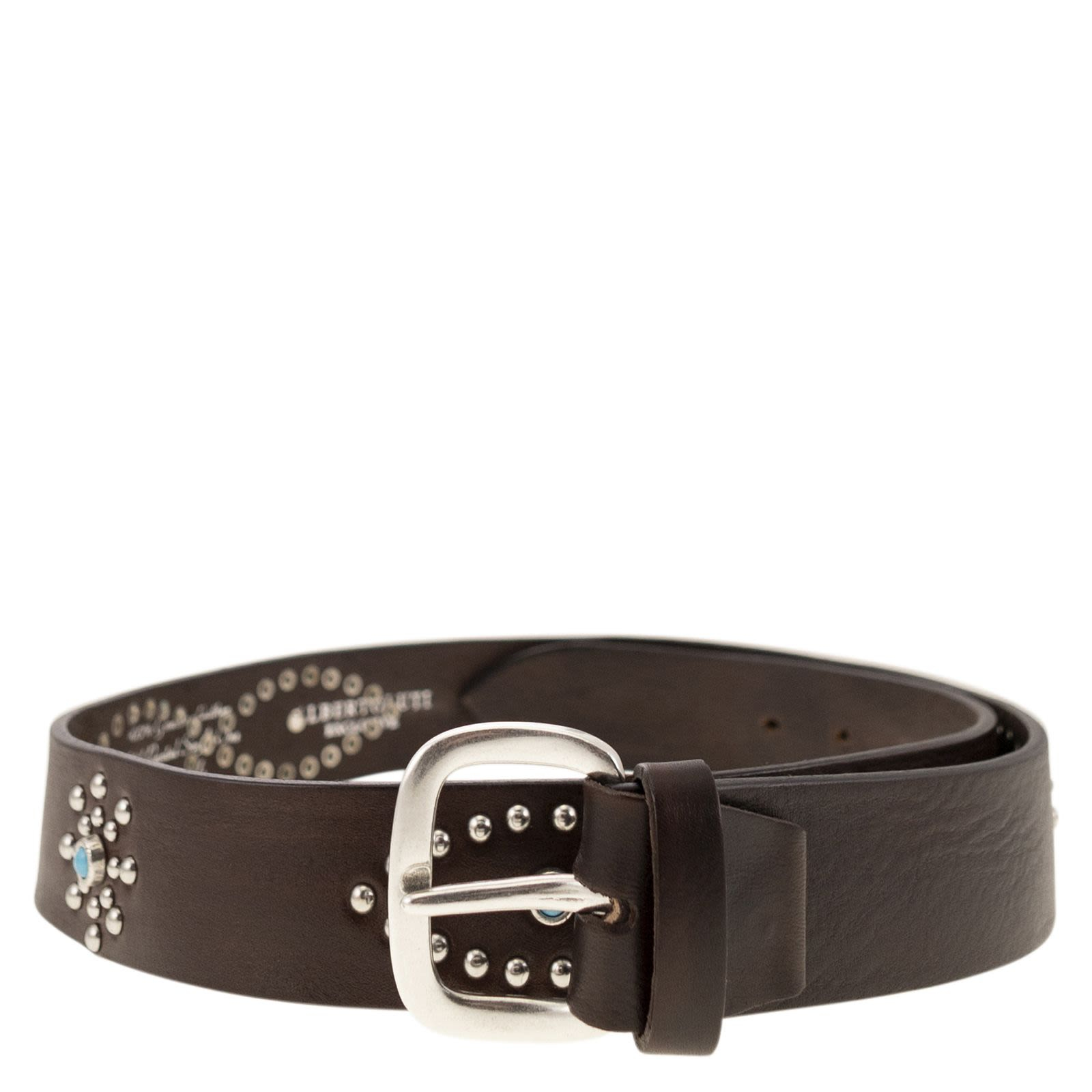 [ALBERTO LUTI] Belt CO 804/35 MORO