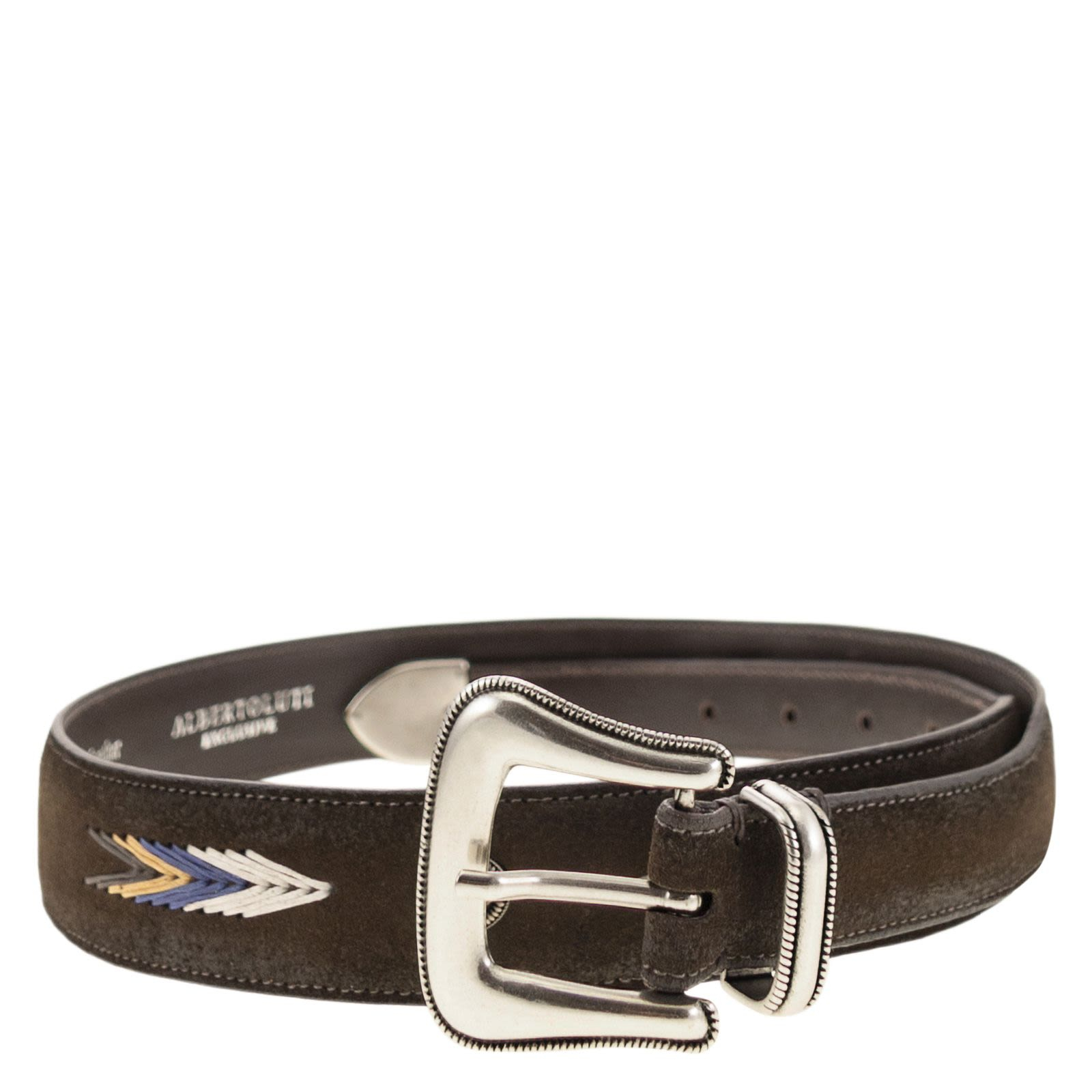 [ALBERTO LUTI] Belt CO 917/35 MORO