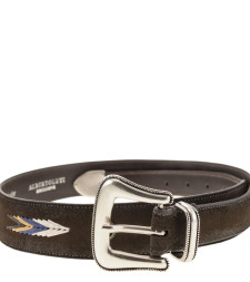 [ALBERTO LUTI] Belt CO 917/35 MORO