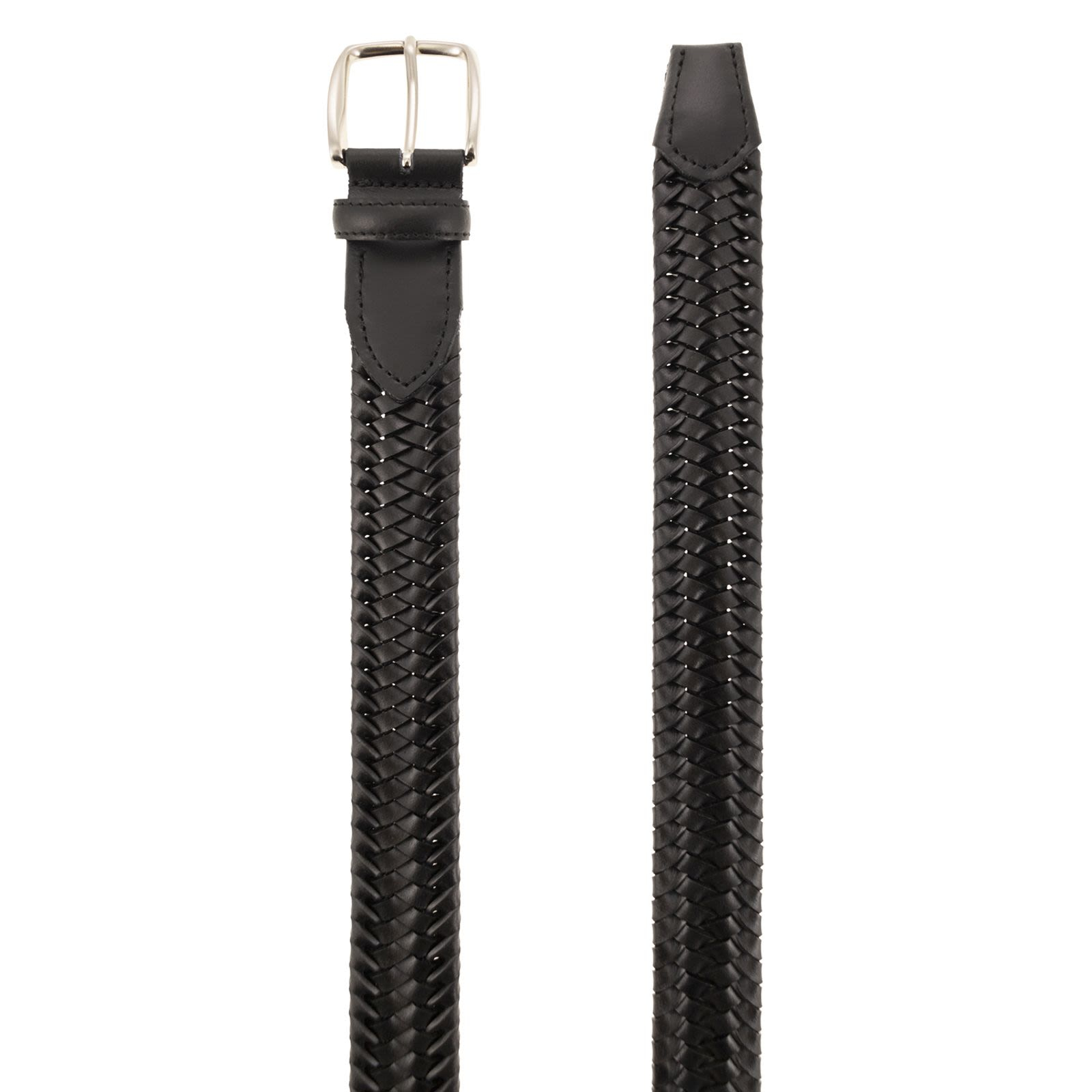 [ALBERTO LUTI] Belt CO ELASTICO CERATO NEW NERO