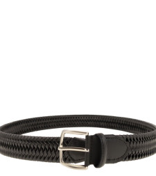 [ALBERTO LUTI] Belt CO ELASTICO CERATO NEW NERO