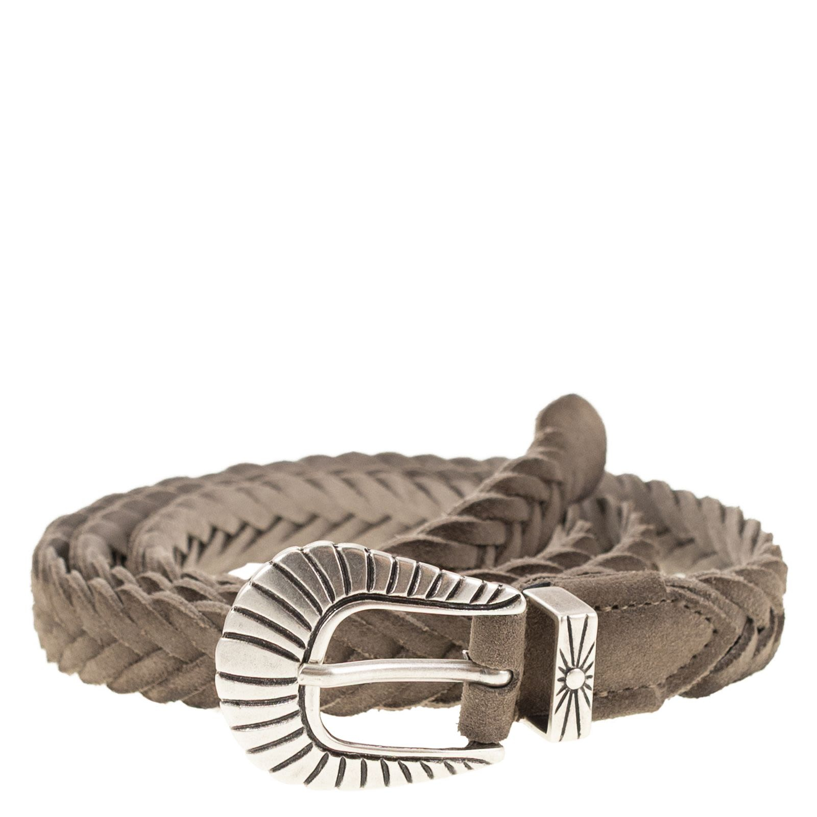 [ALBERTO LUTI] Belt CO TRECCIA 025 TAUPE