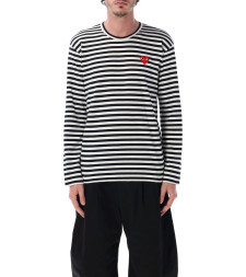 [COMME DES GARCONS PLAY] T-shirts Long Sleeve SS26 AX-T164-0511