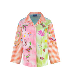 [Susanna Blu] Shirts Long Sleeve SS24 GARDENIABLOUSEGB5_GB5