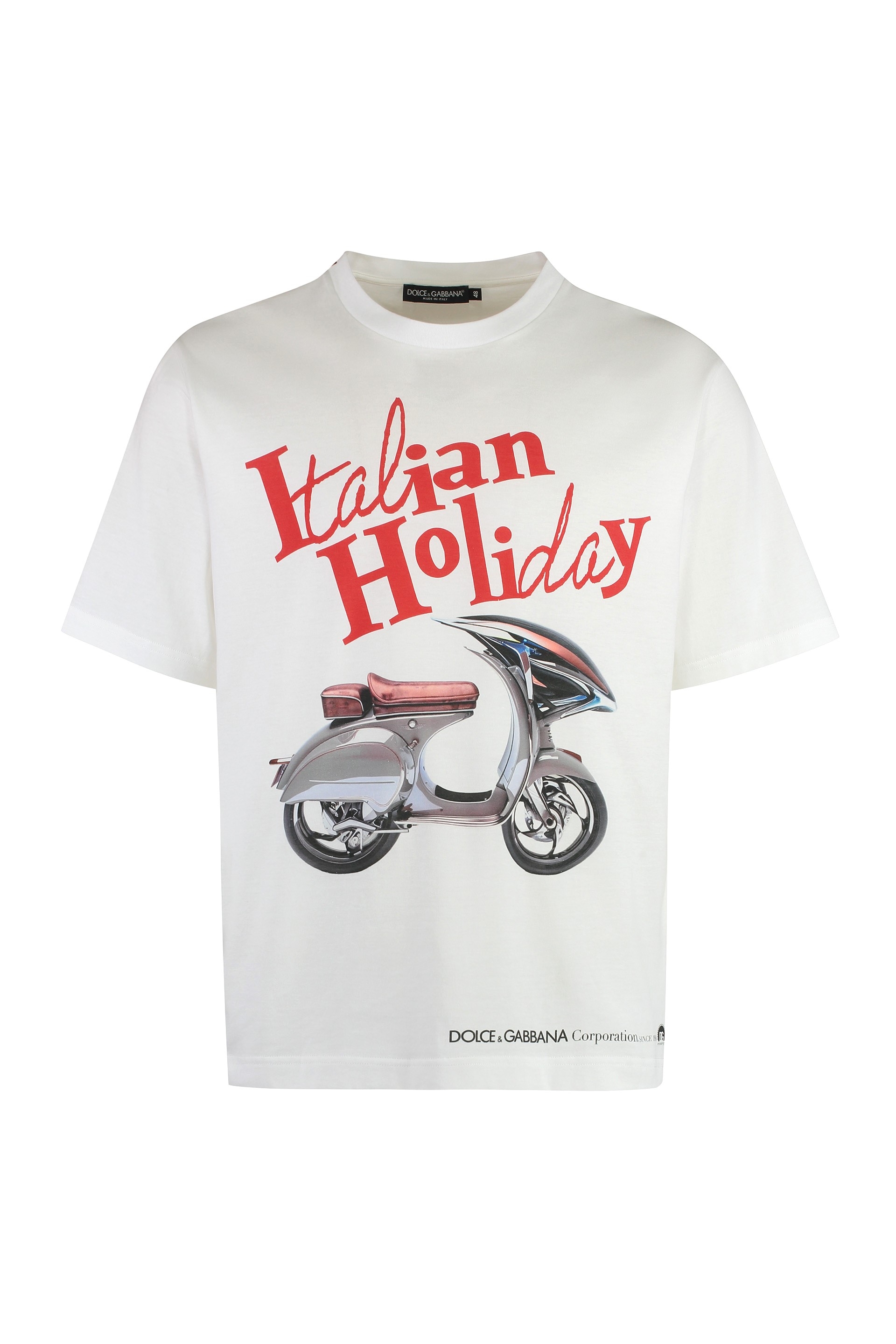 [Dolce & Gabbana] T-shirts Short Sleeve SS25 G8PN9TG7O4S_W0800