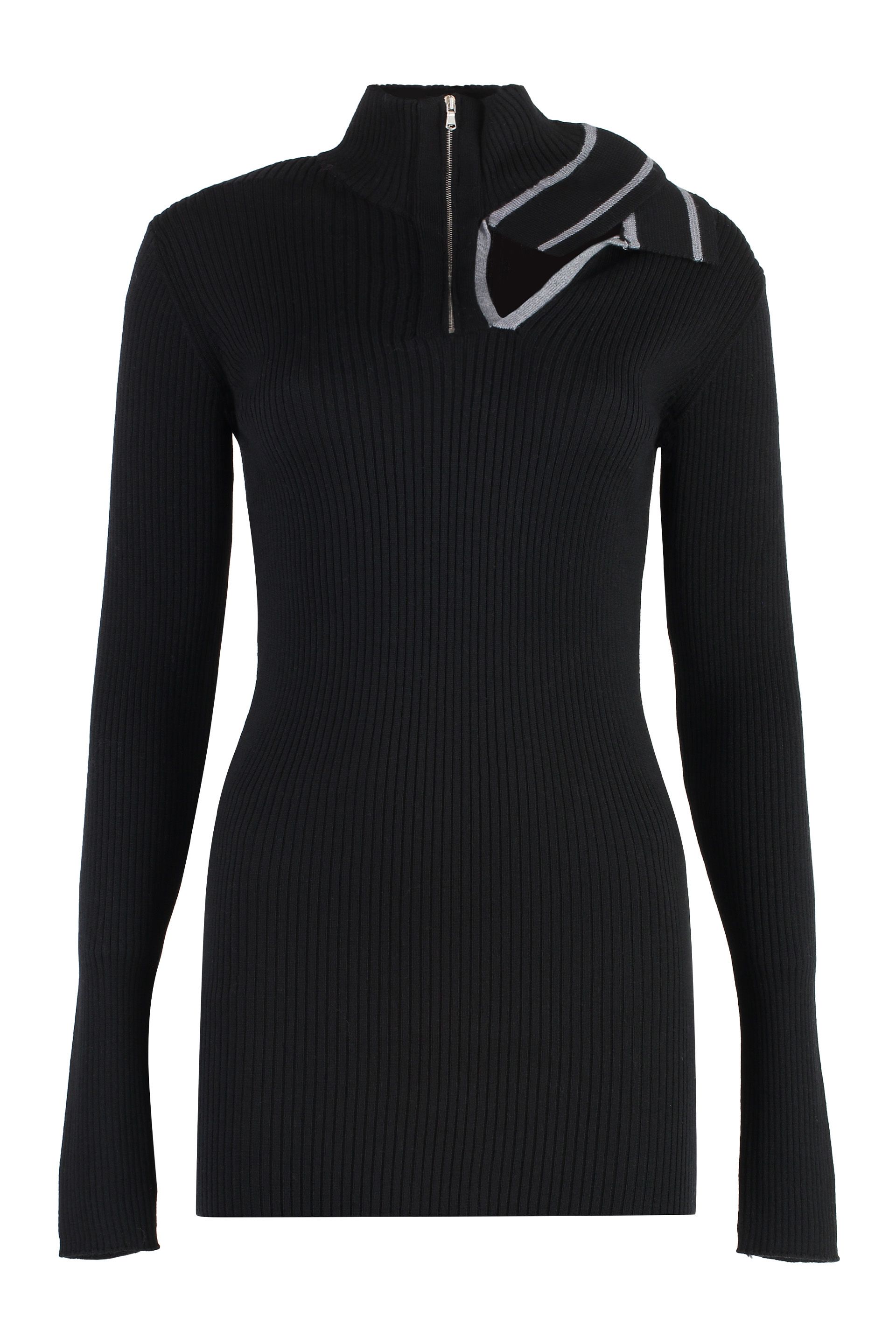 [Y/Project] Long sleeve dress FW23 WMDRESS40S25_EVERGREENBLACK
