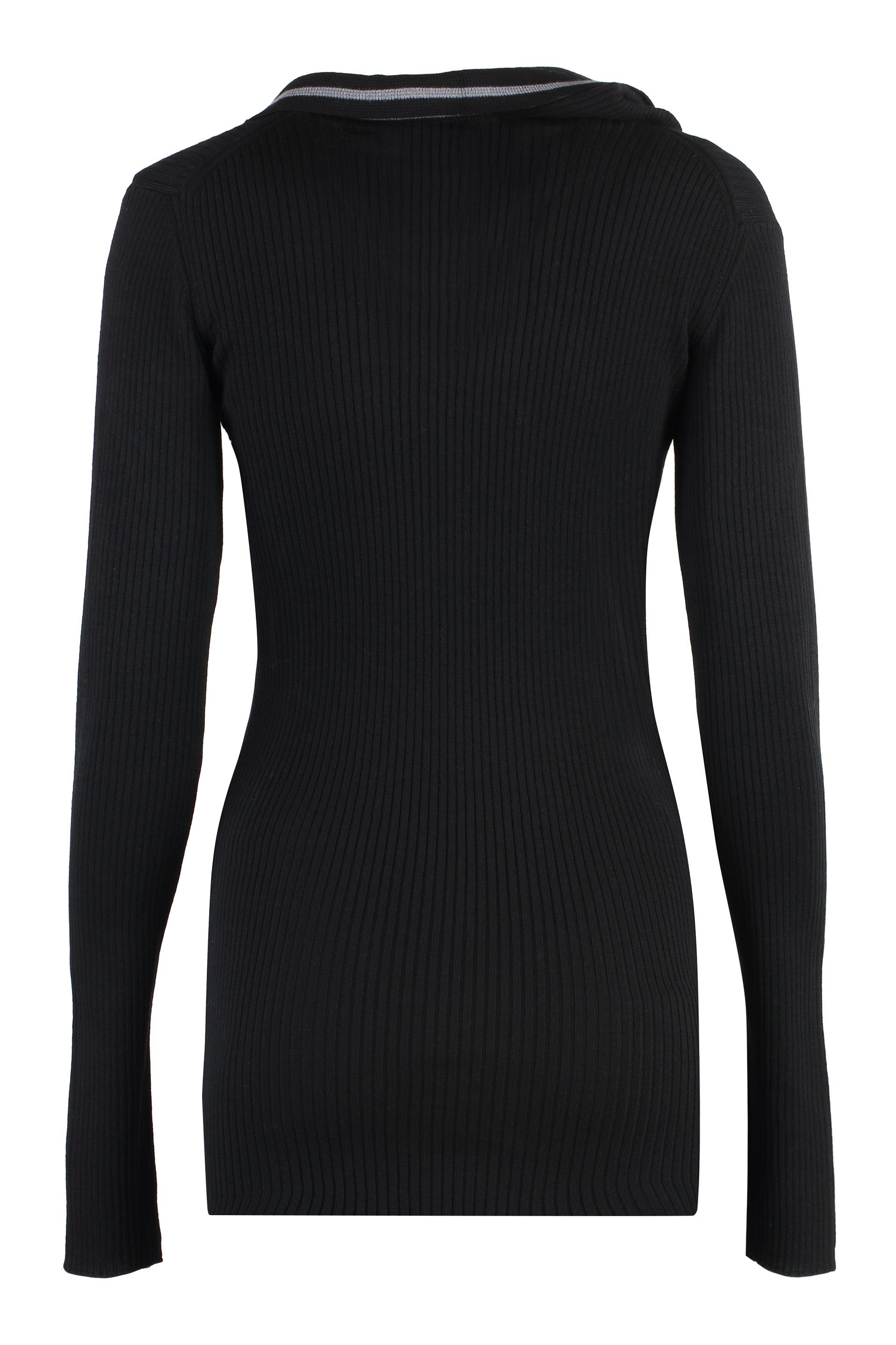 [Y/Project] Long sleeve dress FW23 WMDRESS40S25_EVERGREENBLACK
