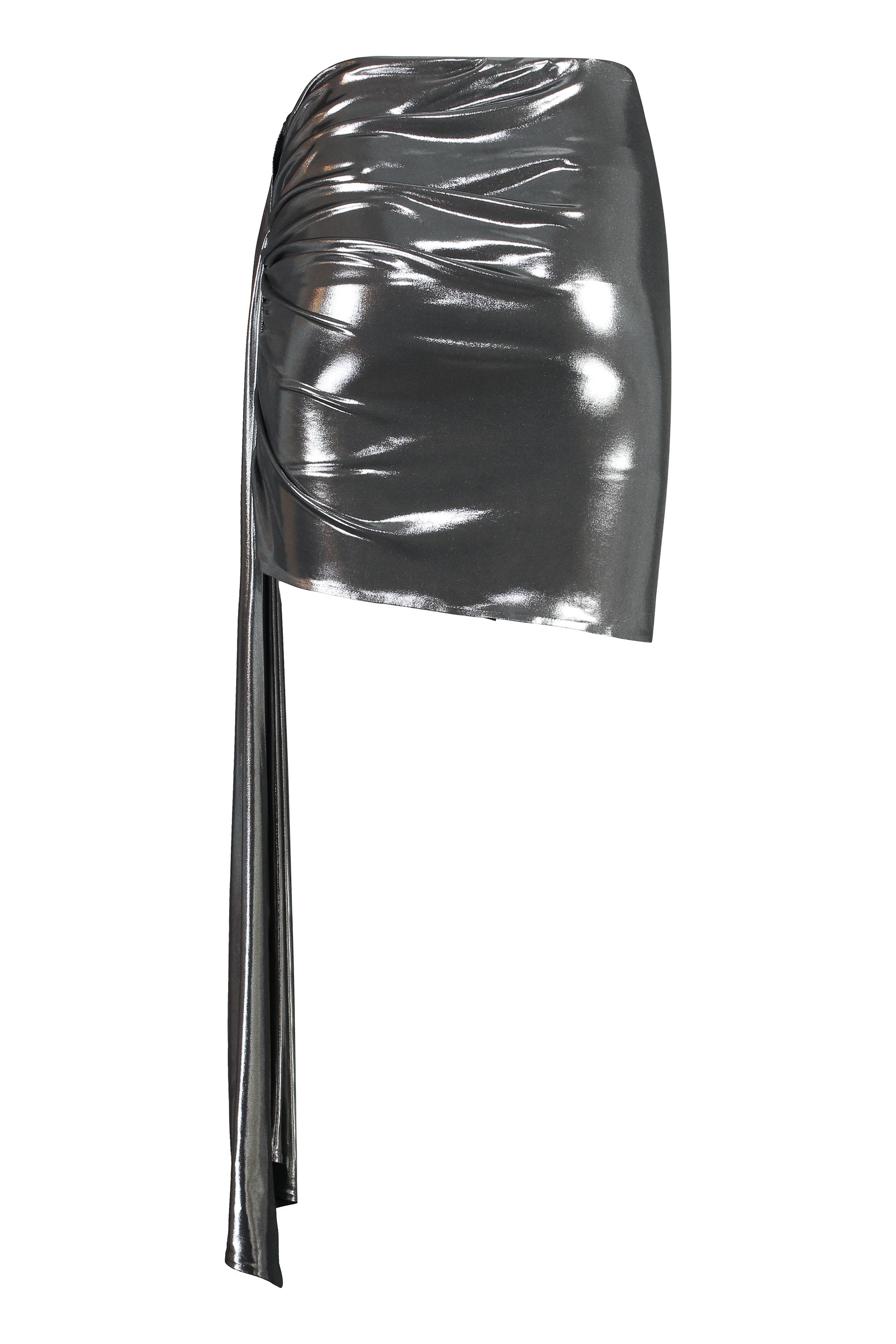 [MAGDA BUTRYM] Mini skirt FW23 197723_SILVER