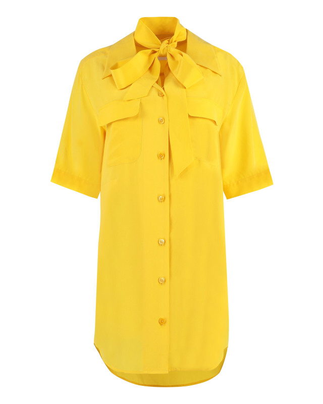 [Equipment] Short sleeve dress SS23 D0019LFQ23_SOLEILDEPRINTEMPS