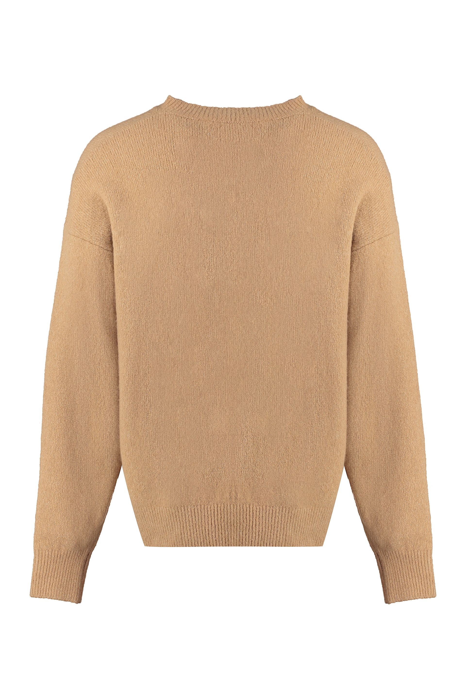 [Palm Angels] Knitwear FW23 PMHE054F23KNI0056210_CAMELBLACK