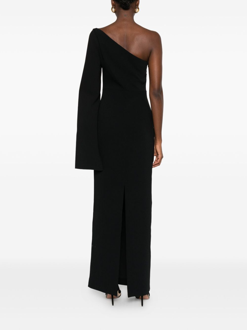 [Solace London] Long sleeve dress FW25 OS45029BLACK