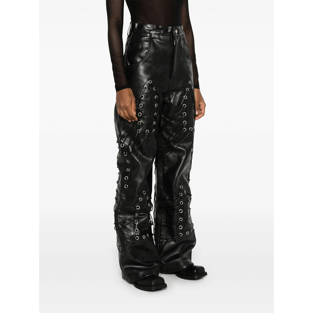[Who Decides War] Trousers SS25 WIDE LEG GROMM  COAL