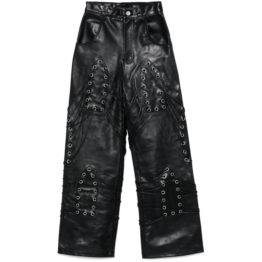 [Who Decides War] Trousers SS25 WIDE LEG GROMM  COAL