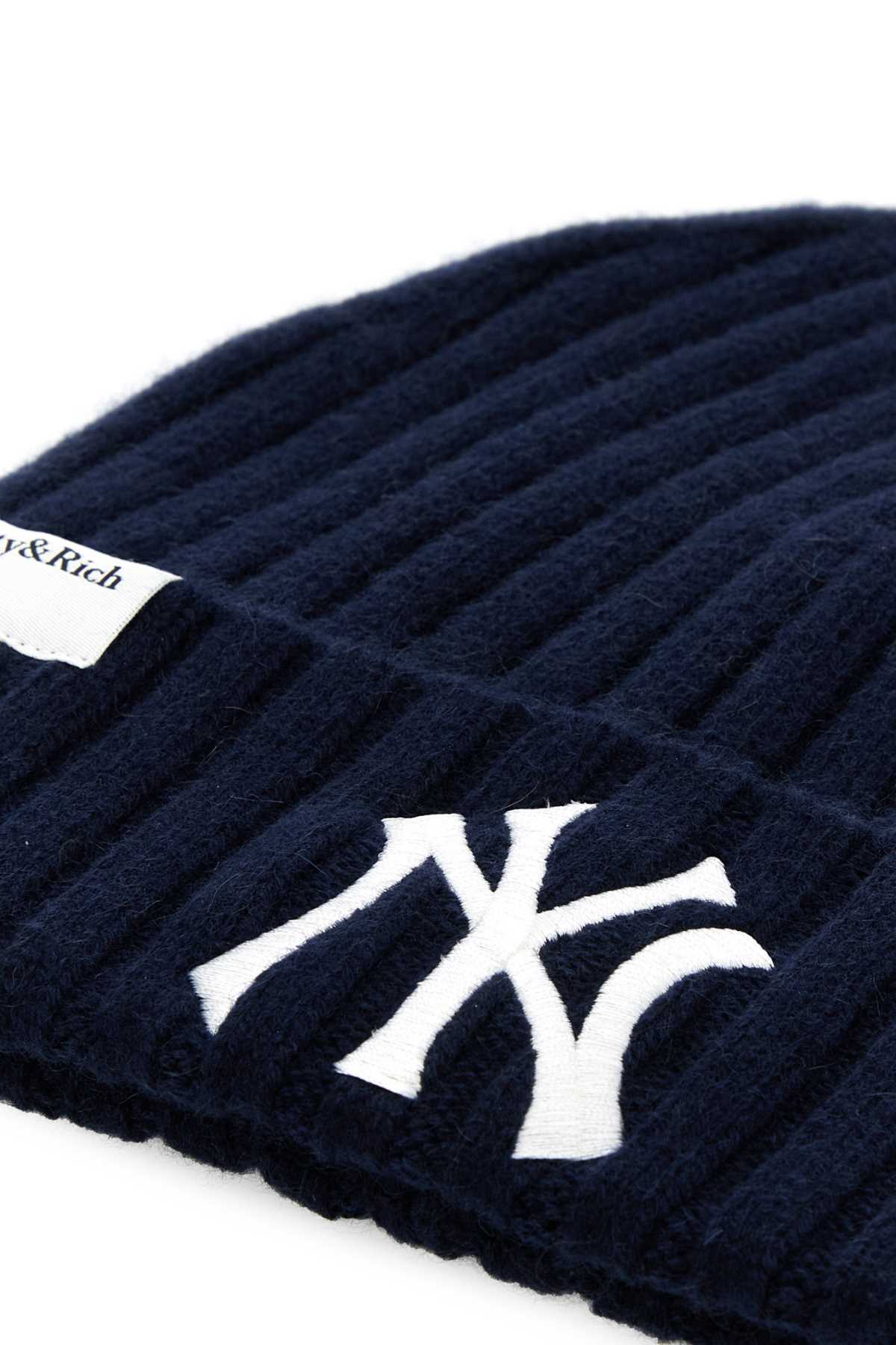 [SPORTY & RICH] Beanie FW25 AC066610675BL106 DARKNAVY