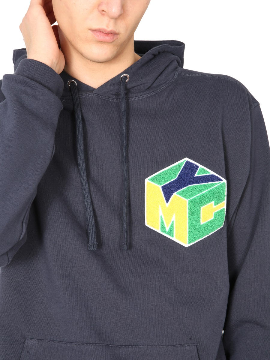 [YMC] Hoodie SS21 P7QAP_Y075NAVY