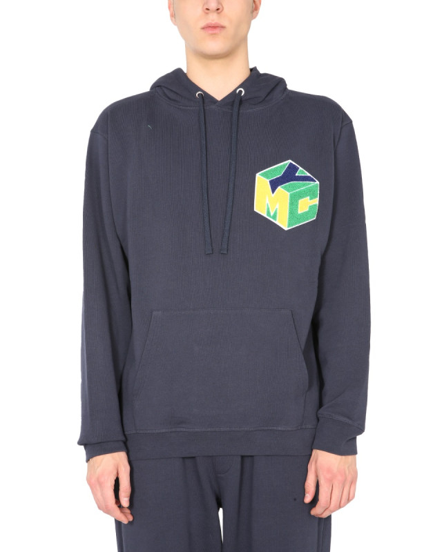 [YMC] Hoodie SS21 P7QAP_Y075NAVY