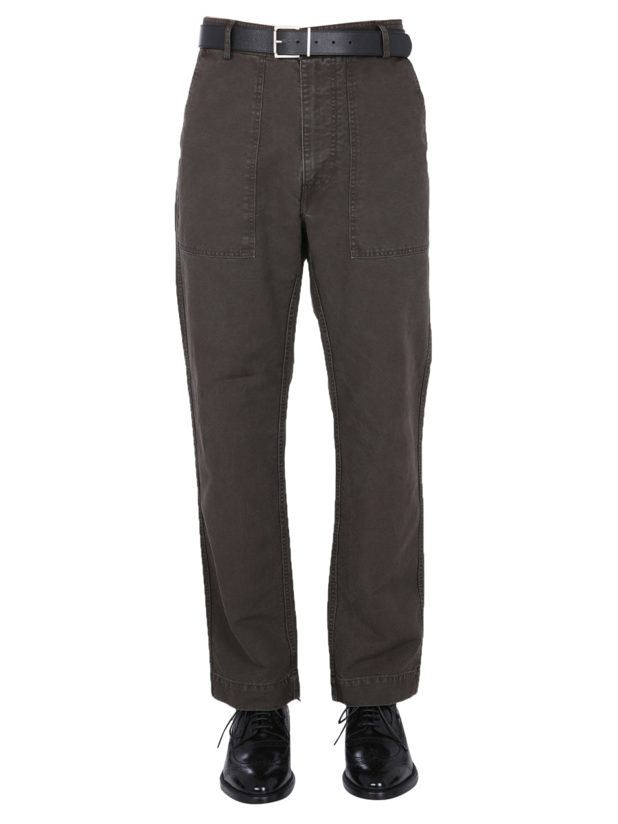 [EAST HARBOUR SURPLUS] Trousers FW21 TOMMY_16CHOCOLATE