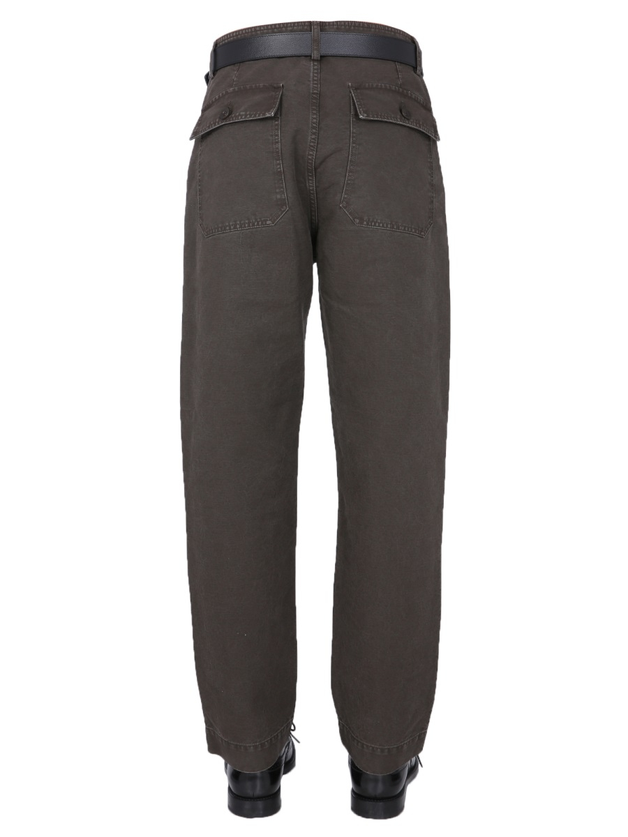 [EAST HARBOUR SURPLUS] Trousers FW21 TOMMY_16CHOCOLATE