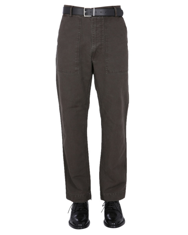 [EAST HARBOUR SURPLUS] Trousers FW21 TOMMY_16CHOCOLATE