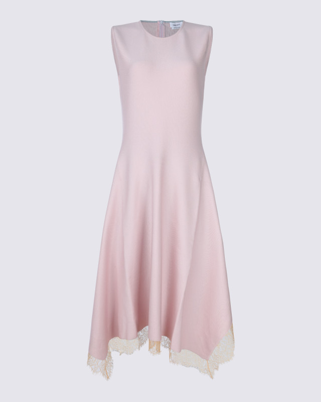 [Alexander McQueen] Sleeveless dress FW25 839750Q1BEG5139