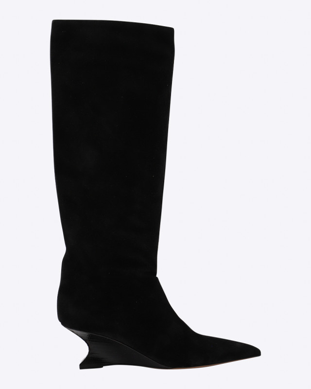 [Paris Texas] Long Boots FW25 PX1702XV0LIBLACK CARBONE