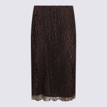 [Tom Ford] Midi skirt FW25 GC5817FAX1546XBLCH