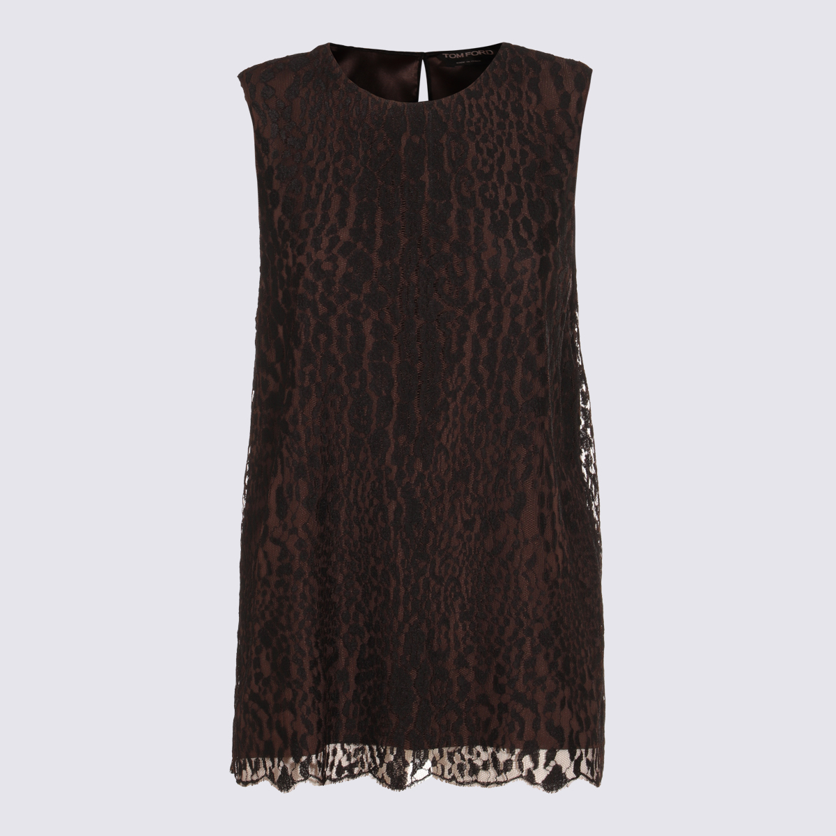 [Tom Ford] Tank top FW25 TS2117FAX1546XBLCH