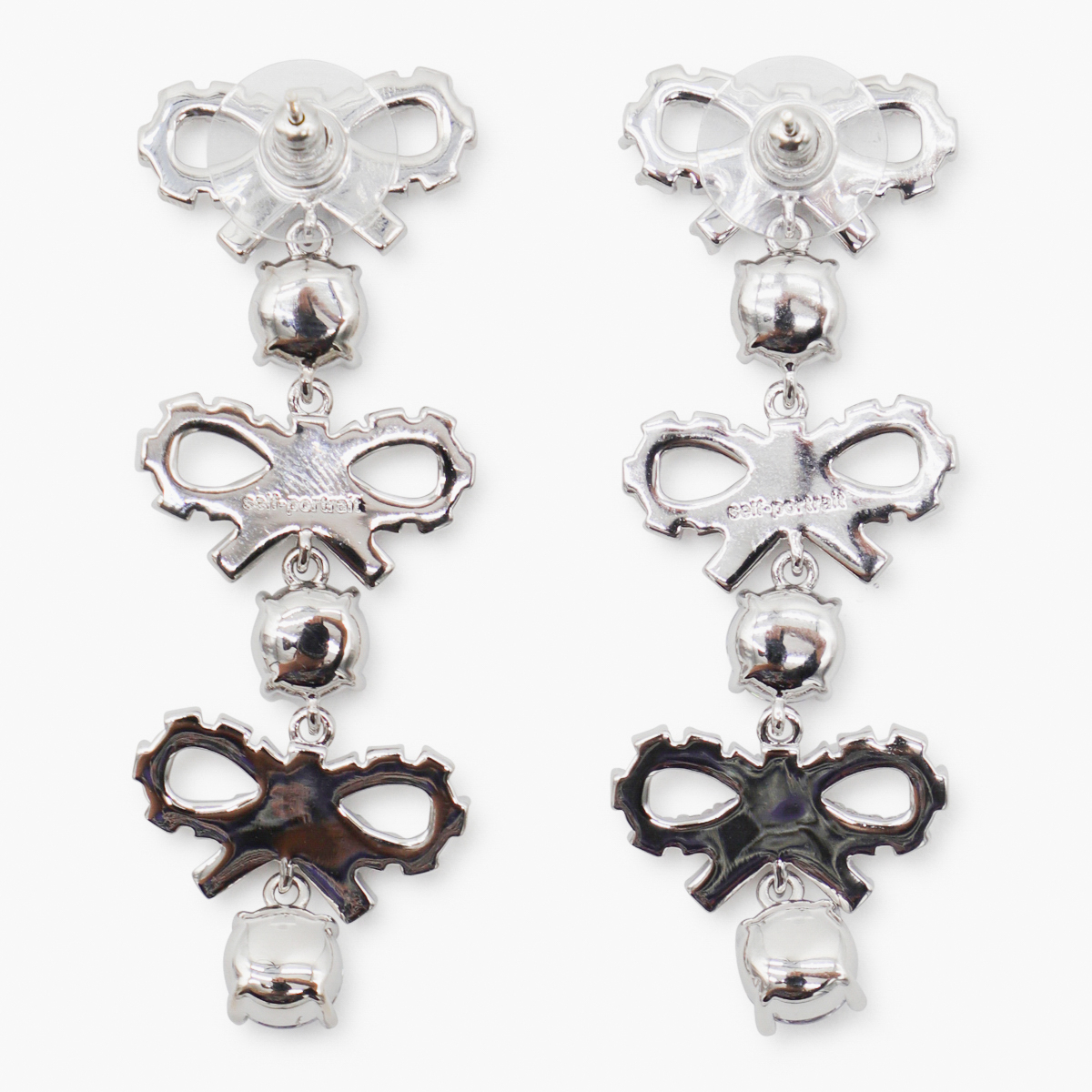 [Self - portrait] Earring FW25 PF25612ESLSILVER