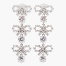 [Self - portrait] Earring FW25 PF25612ESLSILVER