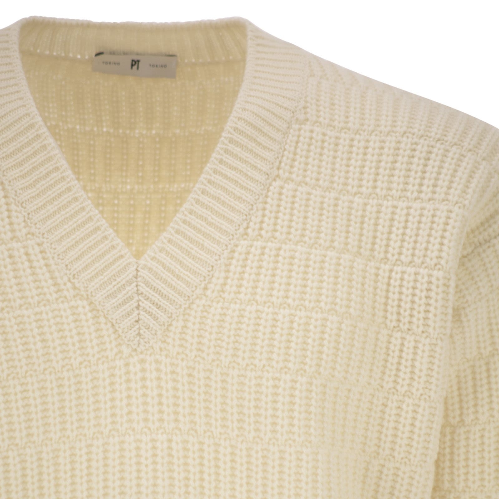 [PT TORINO] Knitwear FW25 TL4SSV120ICH 44MGP 0010