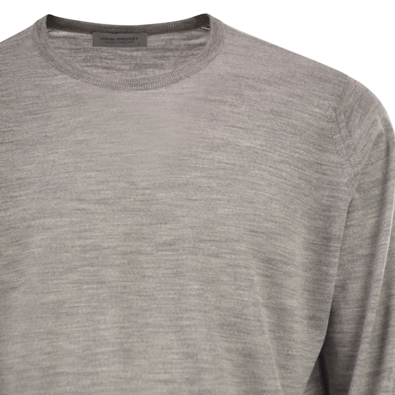 [JOHN SMEDLEY] Knitwear FW25 LUNDY SILVER