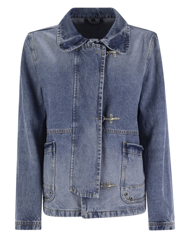 [Fay] Denim Jacket SS25 NAW1250400LWB1U005