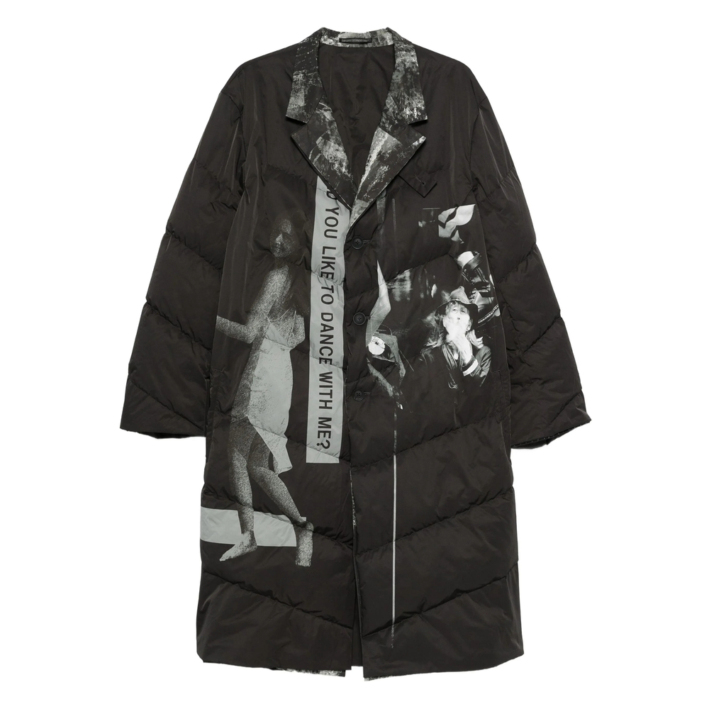 [YOHJI YAMAMOTO] Down Jacket FW25 HLJ41825  BLACK