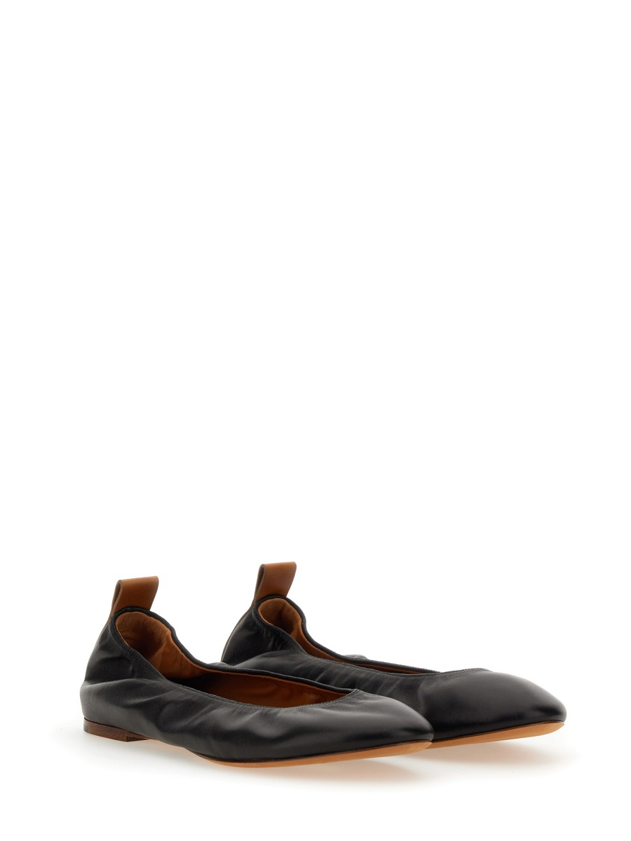 [Lanvin] Flat shoes SS24 FW-BAMB02_NAPA-P2410