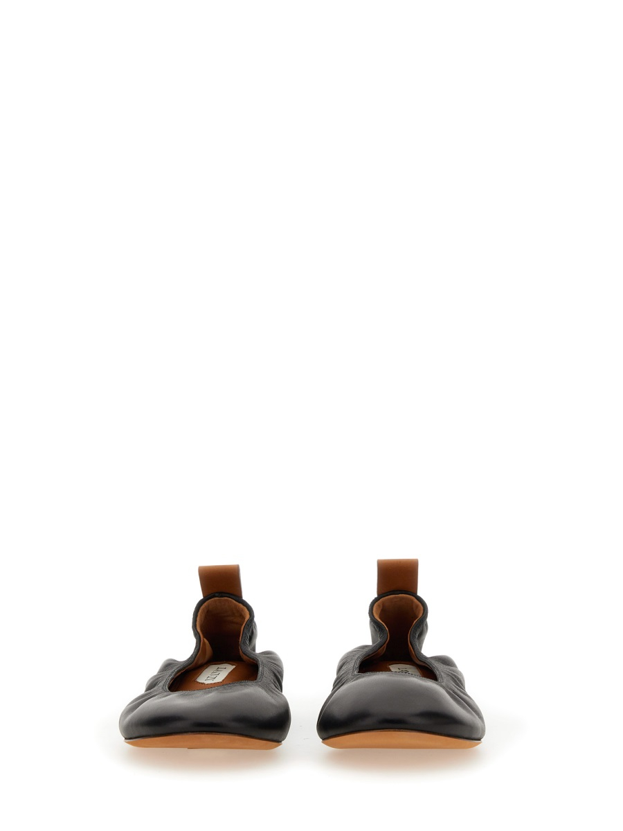 [Lanvin] Flat shoes SS24 FW-BAMB02_NAPA-P2410