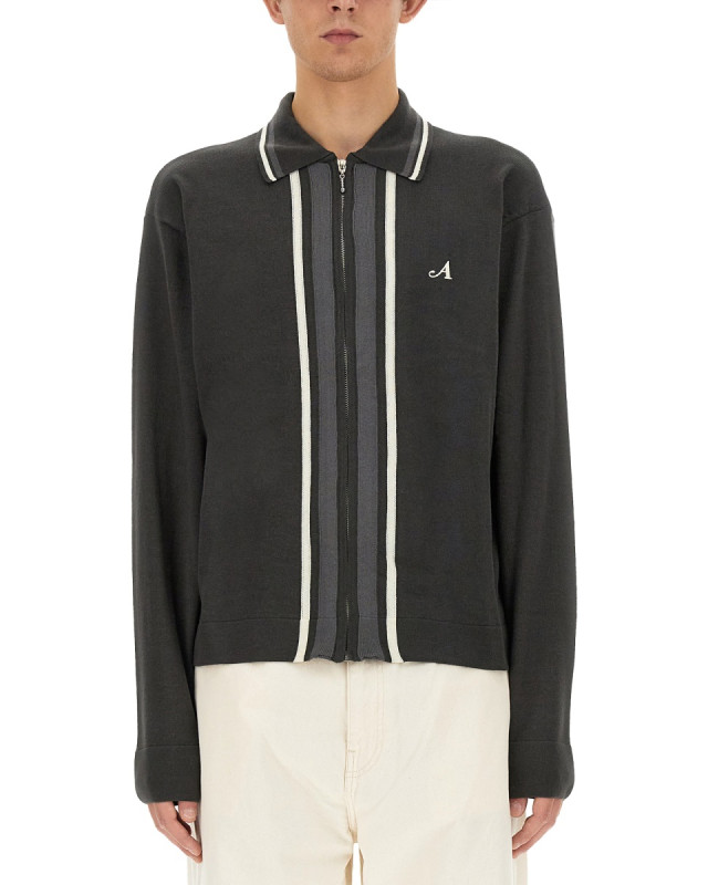 [AWAKE NY] Knitwear FW23 KN004_WASHEDBLACK