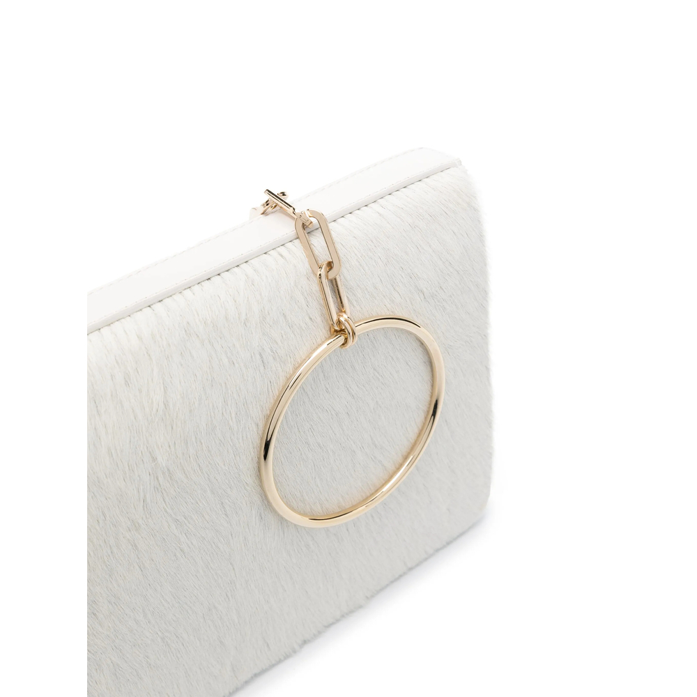 [Calcaterra] Shoulder bag FW23 BG 24 TEX31 IVORY